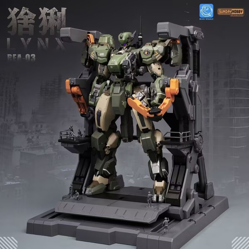 Model Kit Lynx - Brandneuer Artisan Saga Blue Whale Rea-03