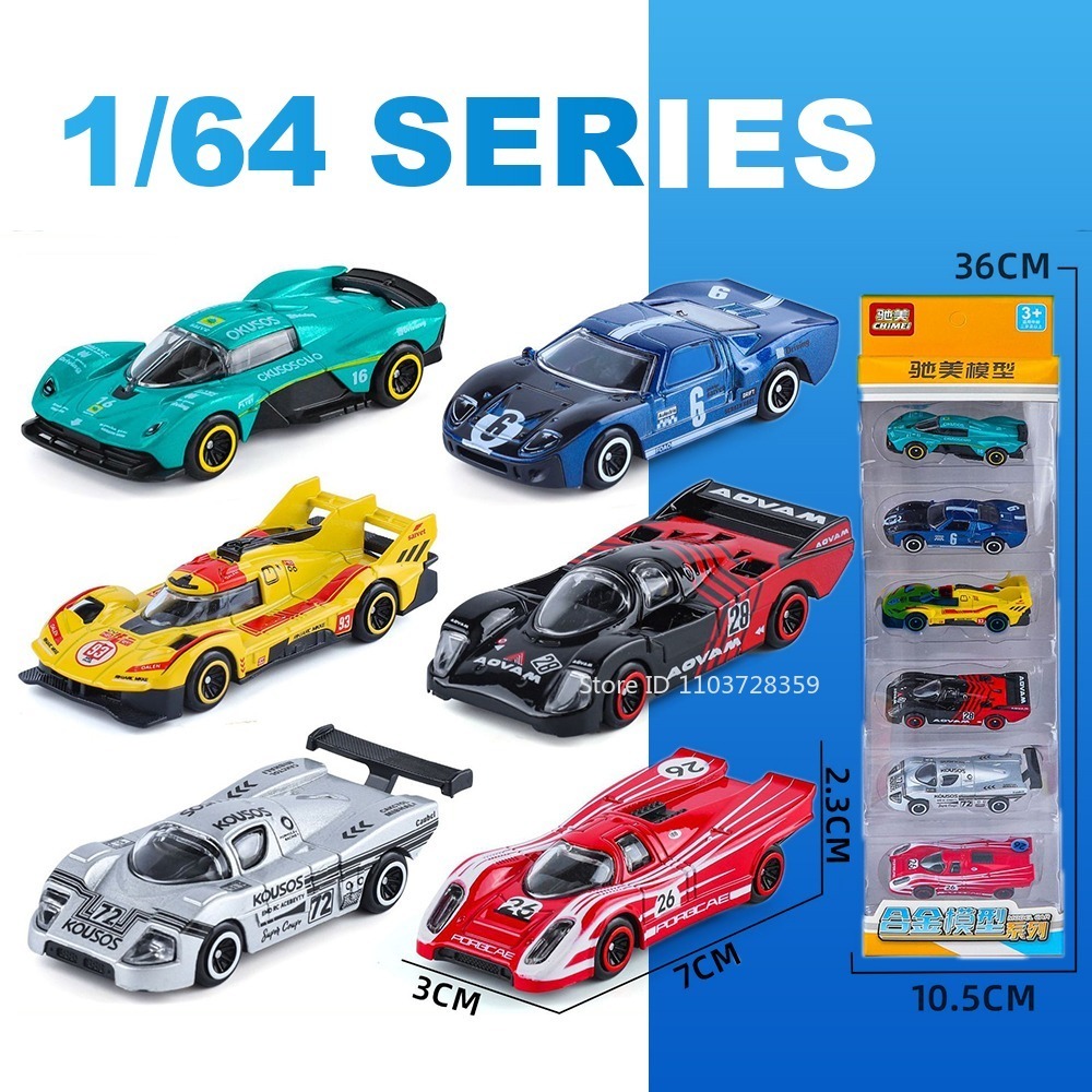 Model Kit Porsche 911 - 1:64 Maßstab Modellauto Spielzeug Pickup Supersportwagen