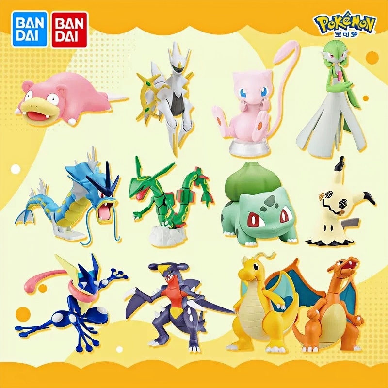 Model Kit Quick Mew - Original Bandai Pokemon Modellbausatz Schnelle Anime-Figuren
