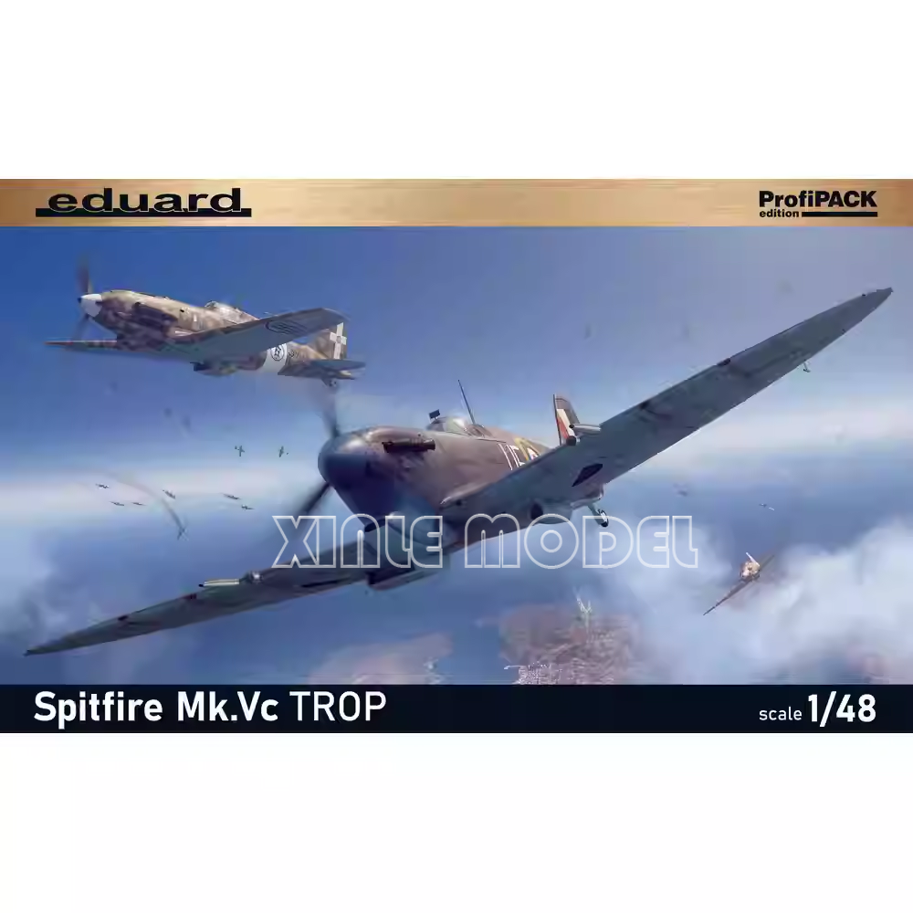 Model Kit Spitfire - Eduard Plastik-Bausatz Flugzeugmodell 82126 Spitfire Mk.Vc