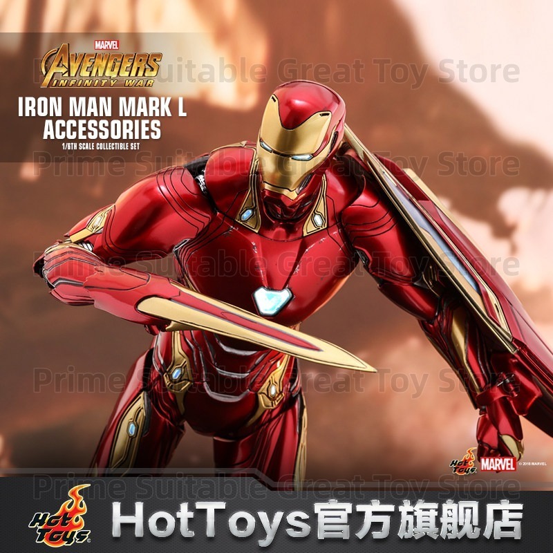 Model Kit Iron Man Mark 50 - 【Auf Lager】Original HotToys Avengers 3 HT
