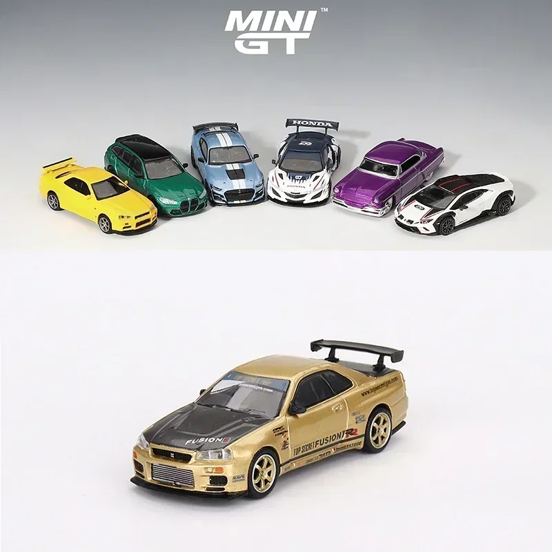 Model Kit Porsche 911 - MINIGT 1/64 Nissan GTR Pagani Ford