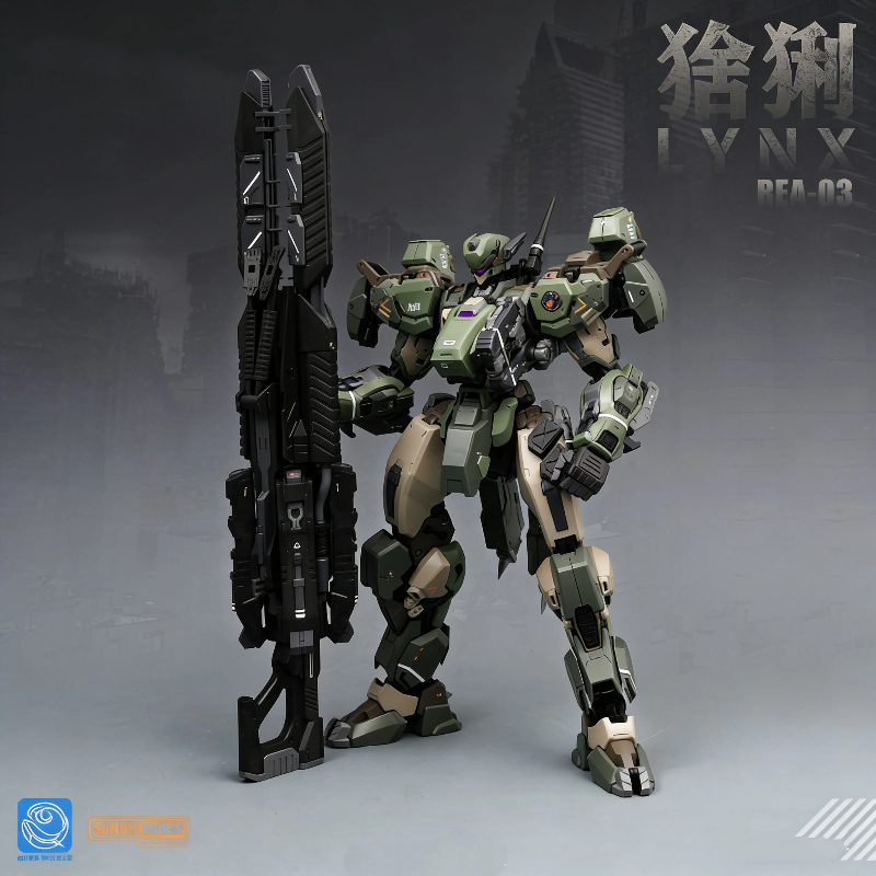 Model Kit Lynx - 1/100 REA-03 Lynx Montagemodellbausatz Actionfigur Realistisches