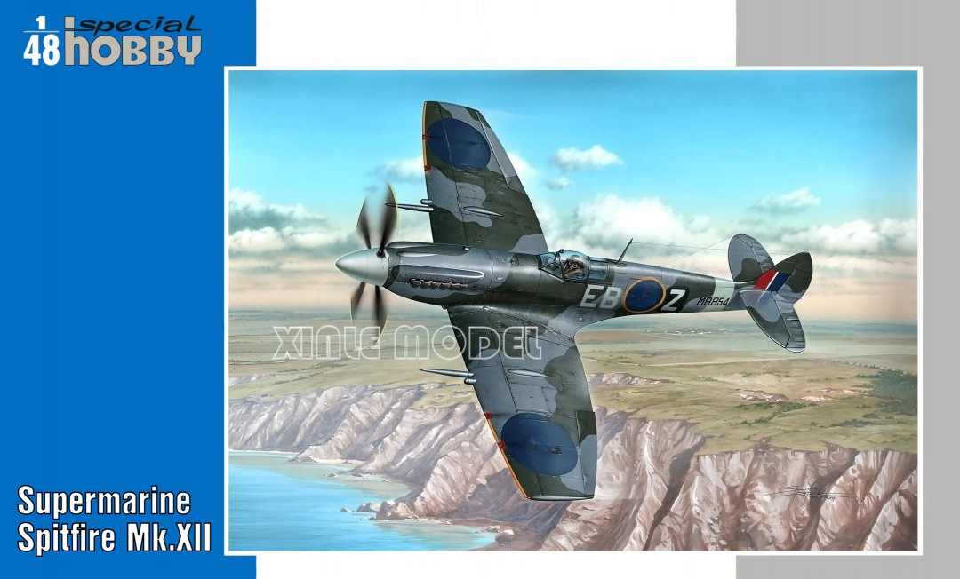 Model Kit Spitfire - Special Hobby Plastik-Bausatz Flugzeugmodell SH48107 Supermarine