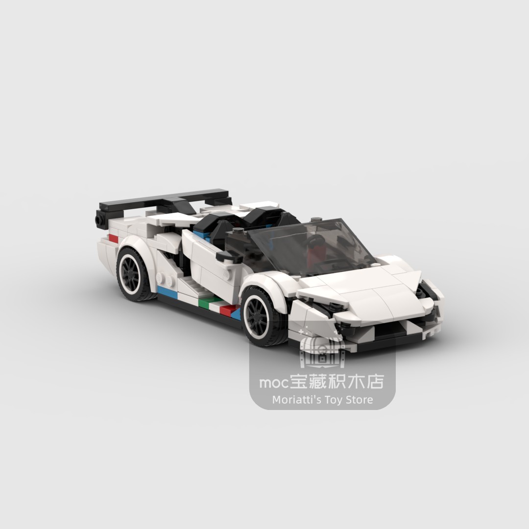 Model Kit Lamborghini - MOC Lambo Aventador SVJ 368 stücke