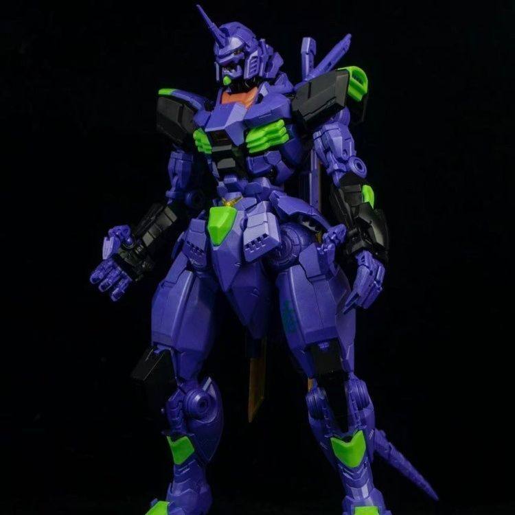 Model Kit Gundam - Black Horse Mecha Steel Pula Gunzilla