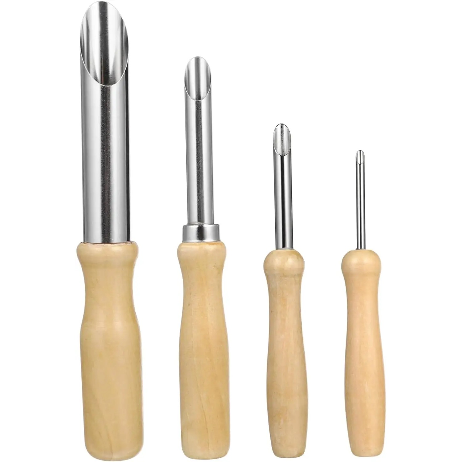 Model Kit Perfect Grade - Essential 4-teiliges Keramik-Werkzeugset aus Holz –