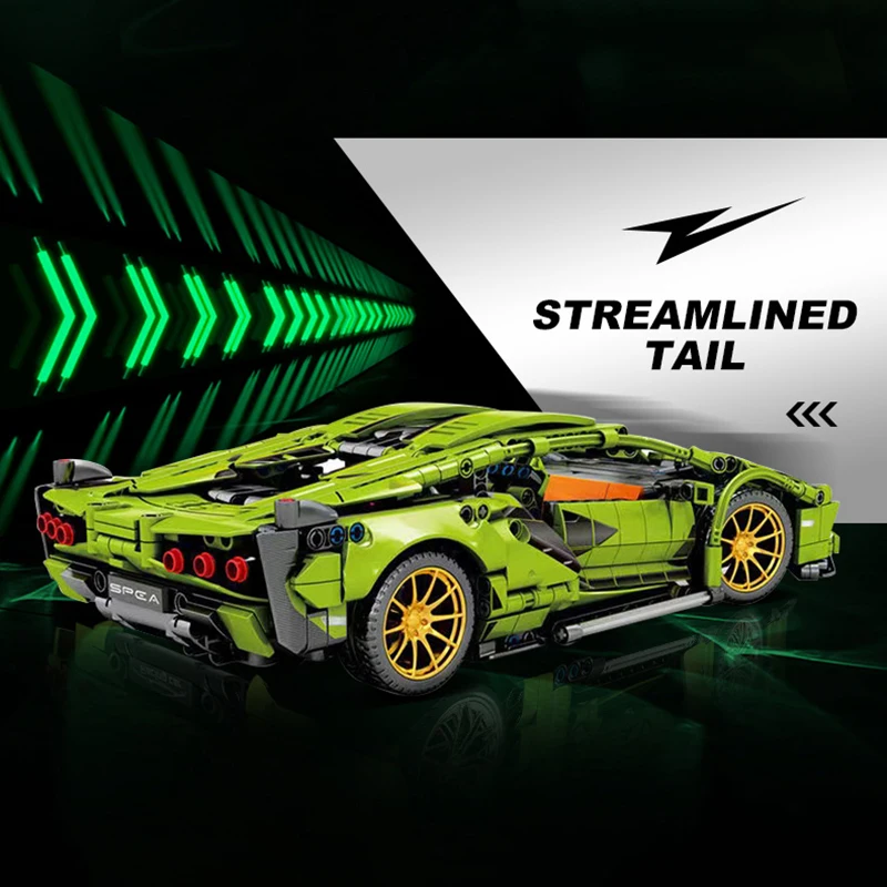 Kreative technische Bugattied  – Model Kit Lamborghini Bewertung und Preis