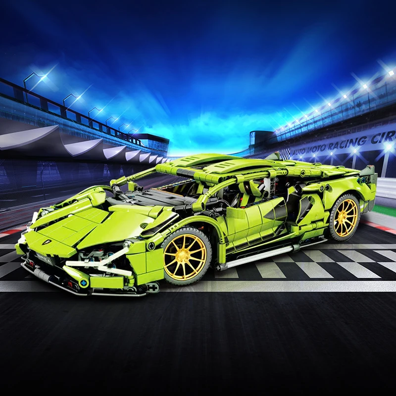 Kreative technische Bugattied  – Model Kit Lamborghini Bewertung und Preis