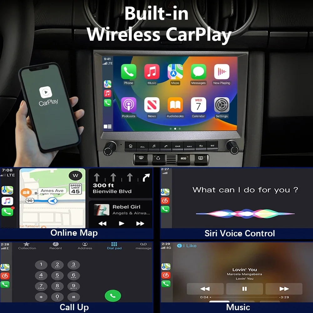 CHSTEK Auto-Carplay-Navigation – Model Kit Porsche 911 Bewertung und Preis