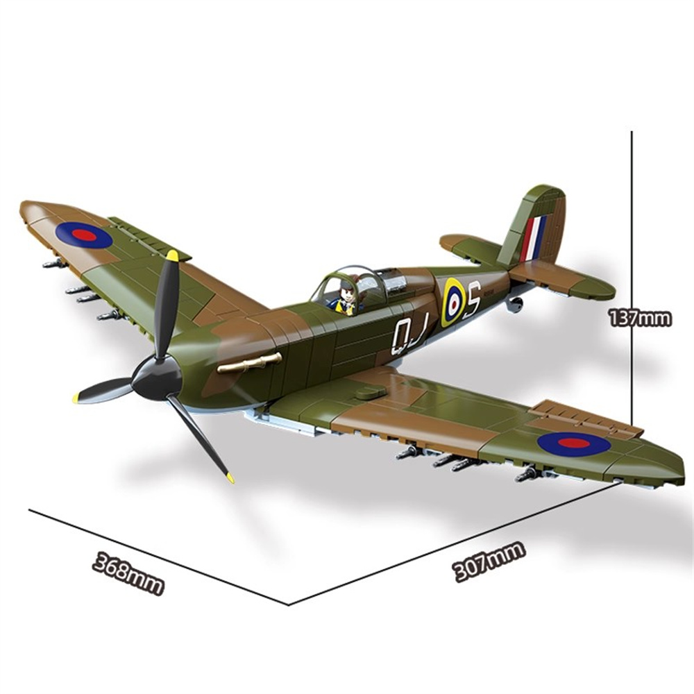 Weltkriegsarmee Militärsoldate – Model Kit Spitfire Bewertung und Preis