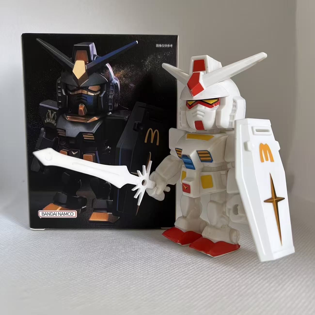 McDonald's Gundam Figur QMSV R – Model Kit Gundam Bewertung und Preis