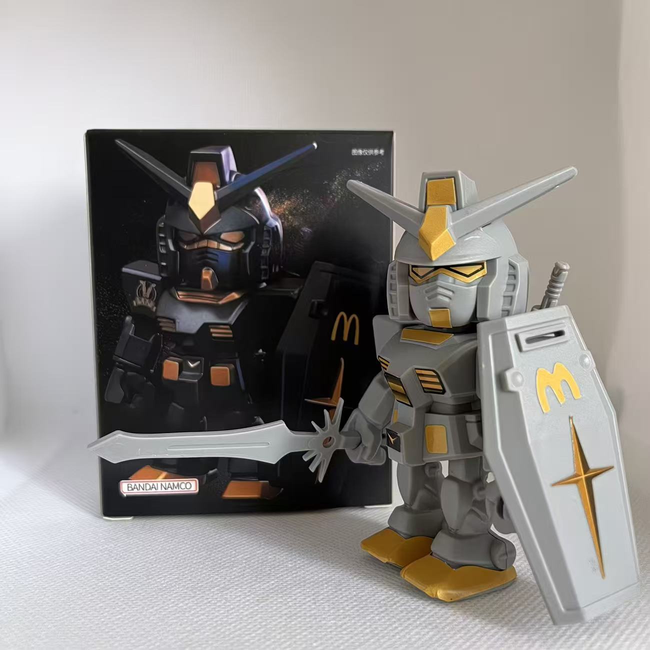 McDonald's Gundam Figur QMSV R – Model Kit Gundam Bewertung und Preis