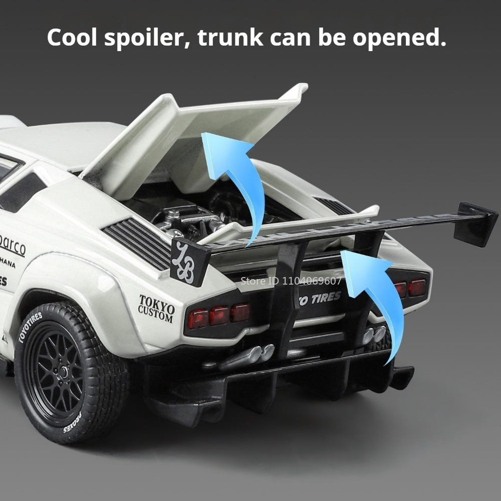 1:32 Modell Supercar Countach  – Model Kit Lamborghini Bewertung und Preis