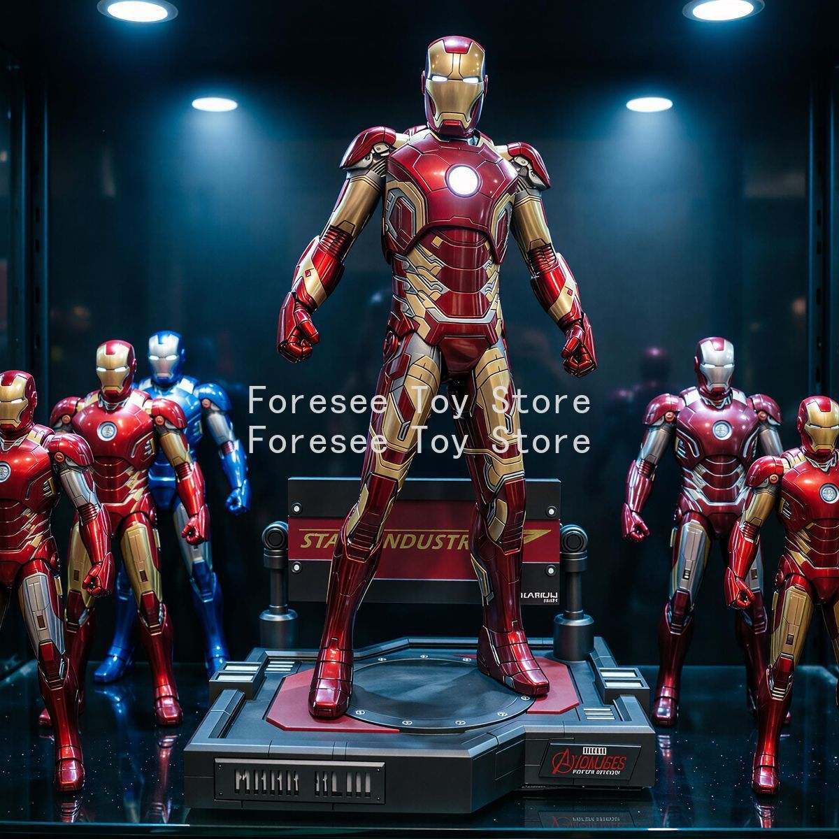 Neue 45cm Marvel Legends Iron  – Model Kit Iron Man Mark 50 Bewertung und Preis