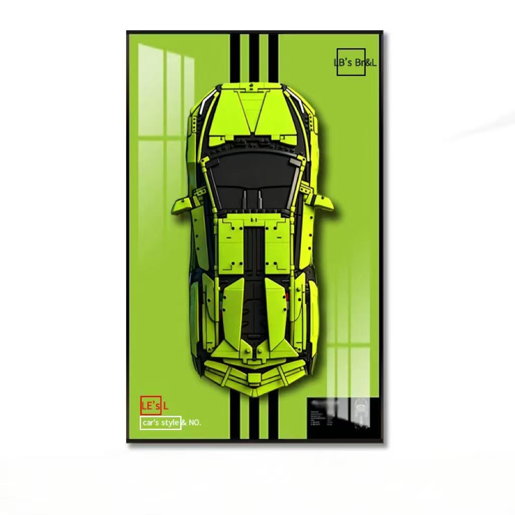 Display-Wandhalterung für LEGO – Model Kit Lamborghini Bewertung und Preis