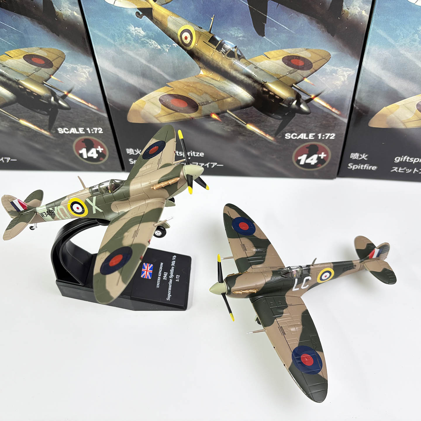 1:72 1/72 Maßstab WWII Britisc – Model Kit Spitfire Bewertung und Preis