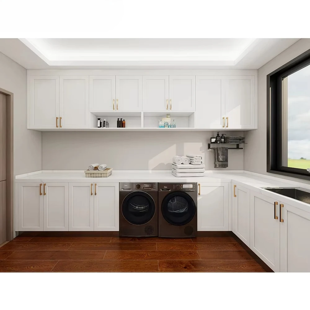 Komplettes Set weißer Schränke – Model Kitchen Set Aluminium Bewertung und Preis