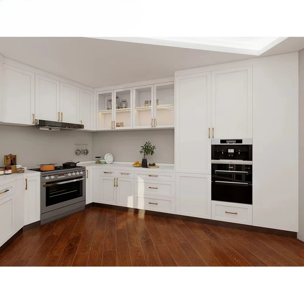 Komplettes Set weißer Schränke – Model Kitchen Set Aluminium Bewertung und Preis