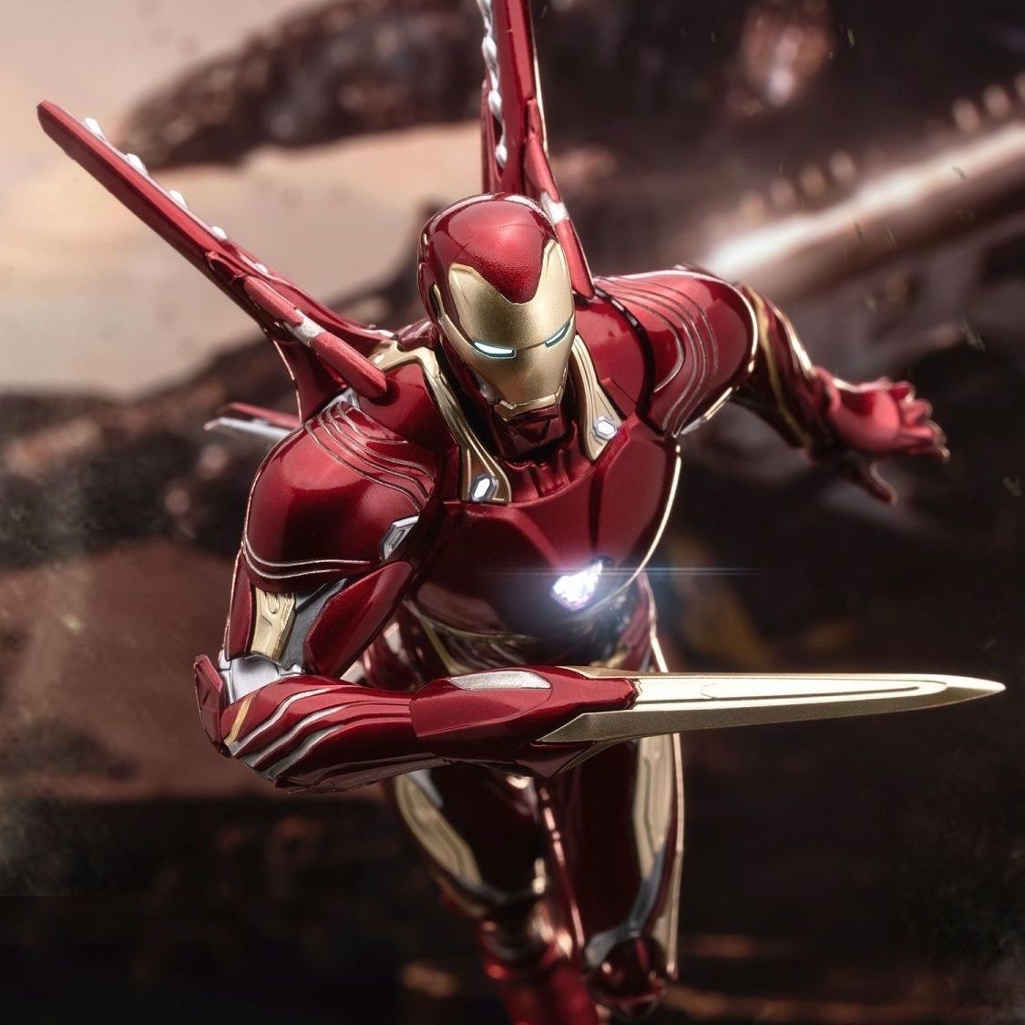 Auf Lager Iron Man Figur Mk85  – Model Kit Iron Man Mark 50 Bewertung und Preis