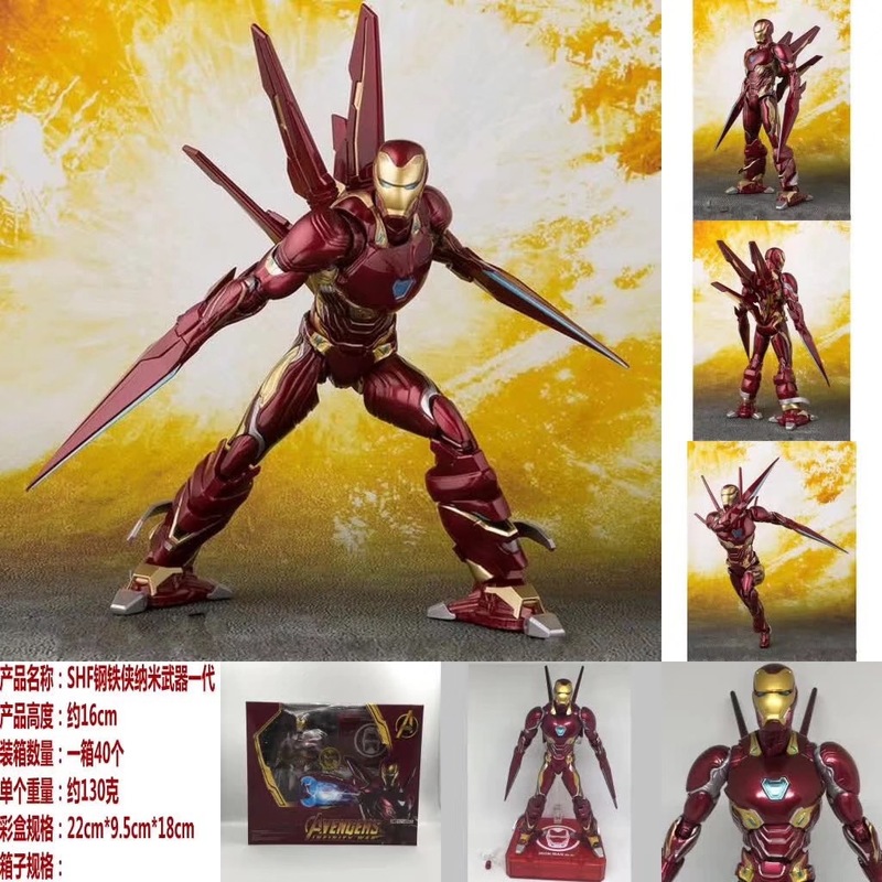 Heißer Verkauf Avengers Sh Iro – Model Kit Iron Man Mark 50 Bewertung und Preis