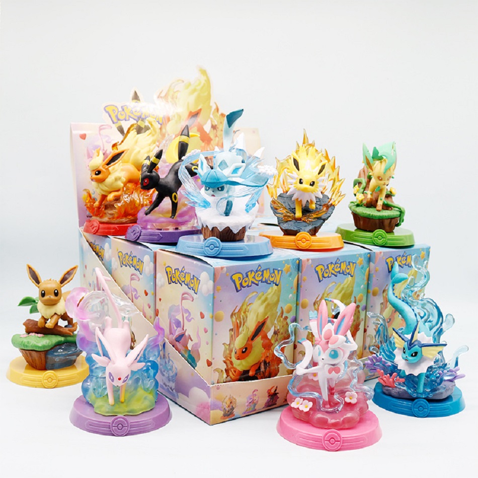 8 verschiedene Pokémon Actionf – Model Kit Pokemon Bewertung und Preis