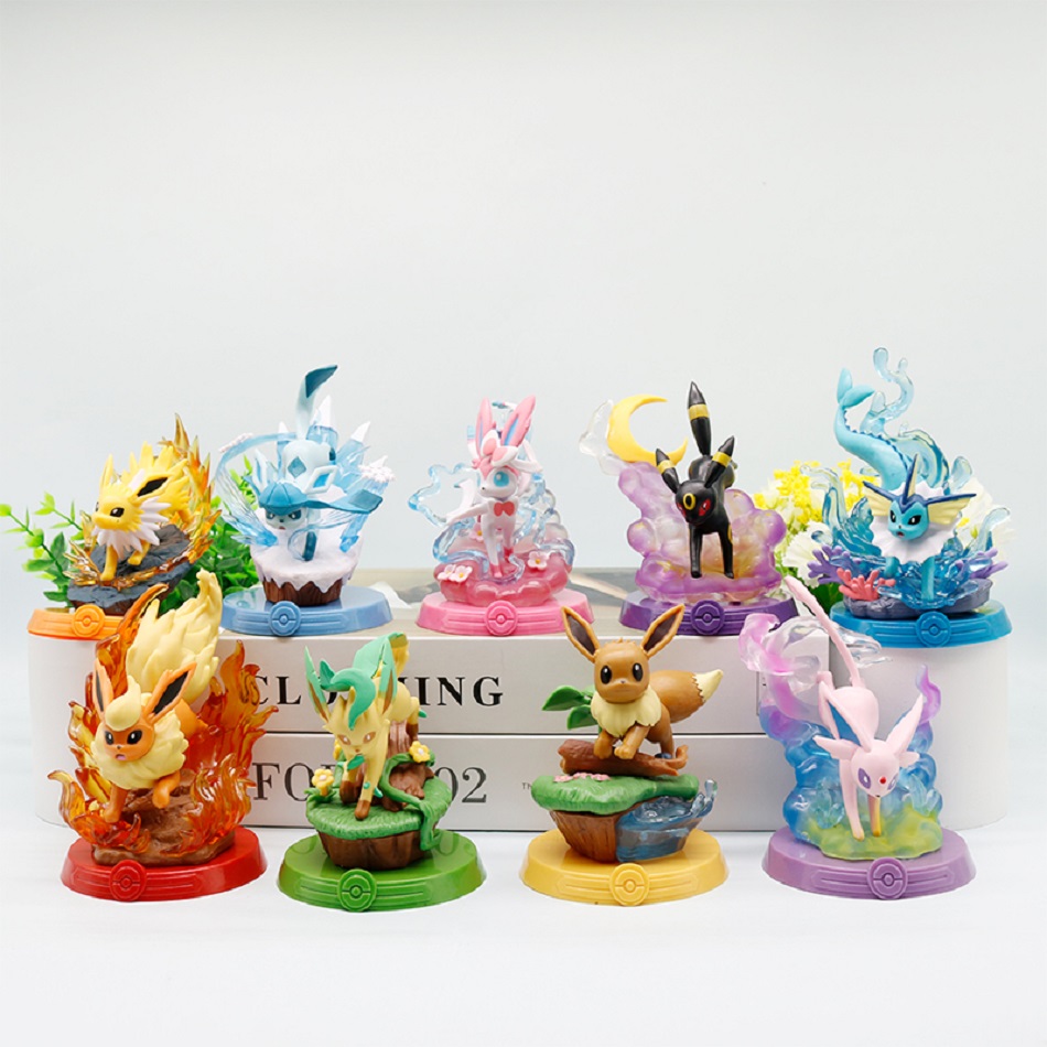 8 verschiedene Pokémon Actionf – Model Kit Pokemon Bewertung und Preis